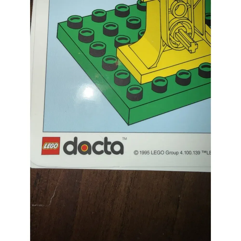 LEGO Dacta 9653 Mechanical Toy Shop 1995 Complete Pieces Instructions Vintage